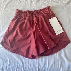 NWT Lululemon Track That Shorts Size 4